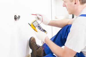 As a residential electrician, you could be working inside and outside the home